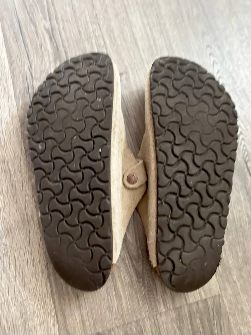 Birkenstock Suede Boston Clogs in Taupe - Size 42 - Picture 4 of 7
